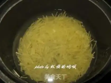 Make Snow veal with fries step 1