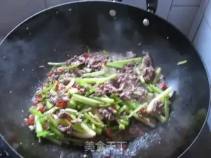 Make Celery beef step 6