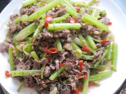 Make Celery beef step 7