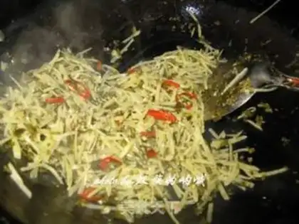 Make Snow veal with fries step 5