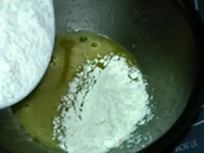 Make Black sesame ball step 6