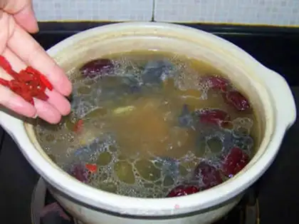 Make Nutrient chicken soup step 6