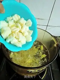 Make Pear lilies step 4