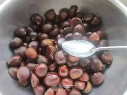 Make Baked chestnuts step 3