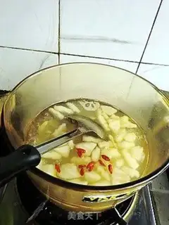 Make Pear lilies step 6
