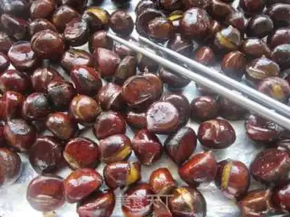 Make Baked chestnuts step 8