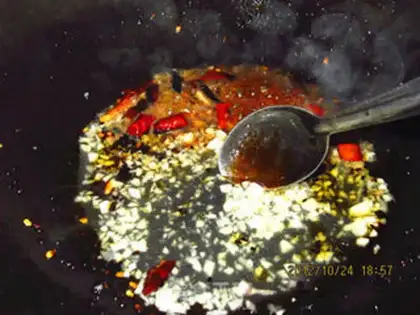 Make Frozen fish and grass step 7
