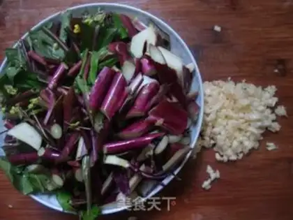 Make Garlic moss step 1