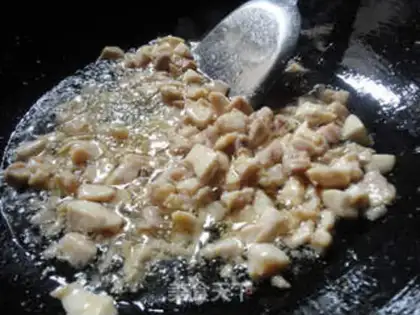 Make Twin pepper apple chicken step 4