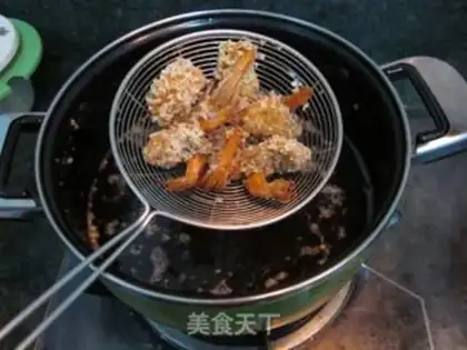 Make Gold prawn step 8