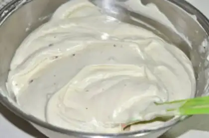 Make Berry twirl cake step 8
