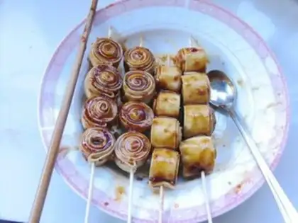 Make ♪ Rush the bean roll ♪ step 3