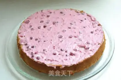Make Berry twirl cake step 13