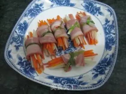 Make Taste bacon rolls step 1