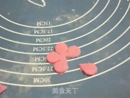 Make Rose rice cake step 2