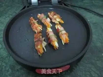 Make Taste bacon rolls step 5