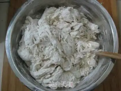 Make Onion meat buns step 2