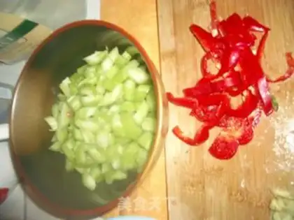 Make Celery fried chicken step 1