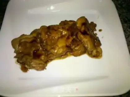 Make Burn chicken chops step 3