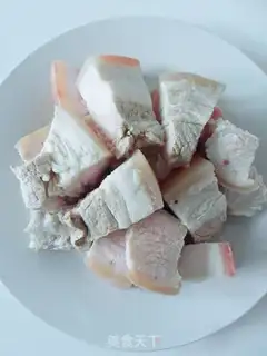 Make Chestnut red meat step 1