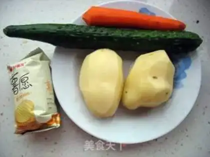 Make Potato chips, mashed potatoes step 0