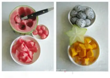 Make Watermelon fruit fishing step 0