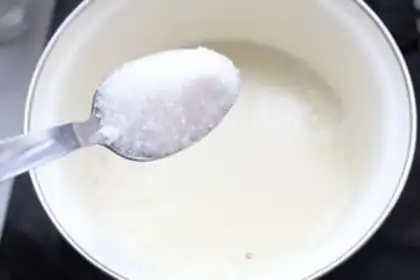Make Blueberry tofu step 5