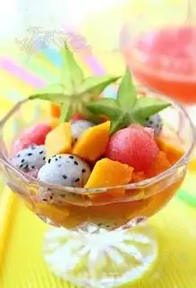 Make Watermelon fruit fishing step 2