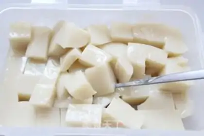 Make Blueberry tofu step 8