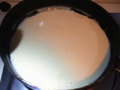 Make Coconut milk yellow step 1