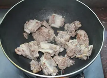 Make Red-burned steak step 1