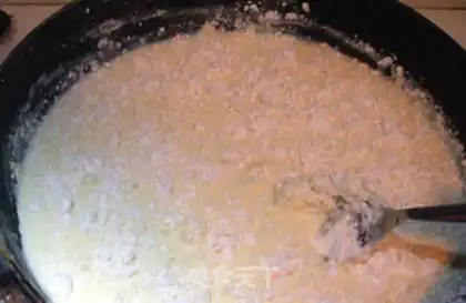 Make Coconut milk yellow step 2