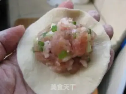 Make Onion meat buns step 17