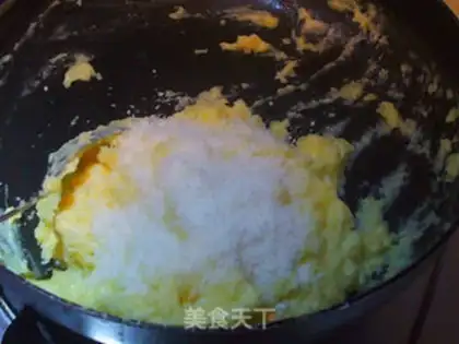 Make Coconut milk yellow step 4