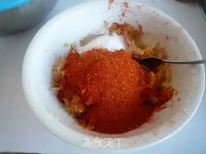 Make Homemade cabbage step 7