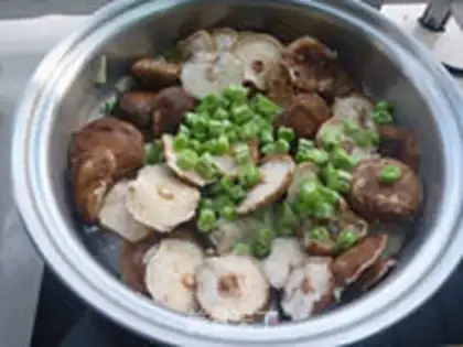 Make Garlic-fried mushrooms step 6