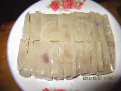 Make Homemade pig skin freeze step 23