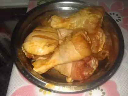 Make Honey chicken legs step 5