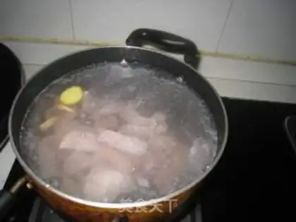 Make Fish-scarbed and thin soup step 3