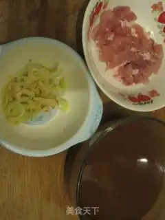 Make Fried noodles step 1