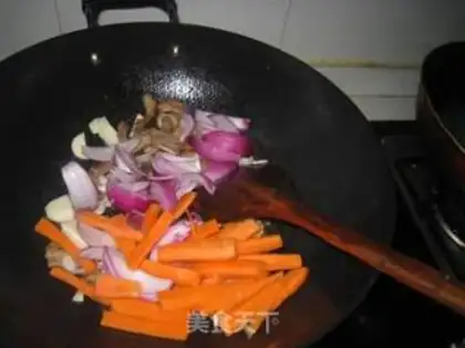 Make ♪ And the goat meat ♪ step 4