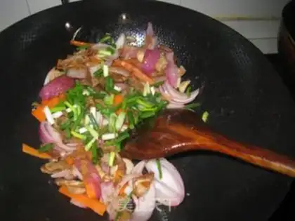 Make ♪ And the goat meat ♪ step 5