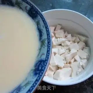 Make Soy milk tofu eggs step 4