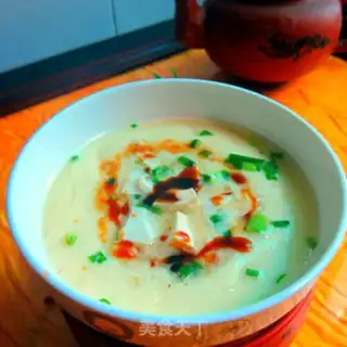 Make Soy milk tofu eggs step 8