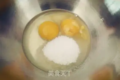 Make Old chicken cake step 1