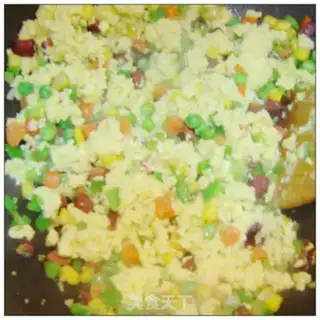 Make Scrambled rice step 6