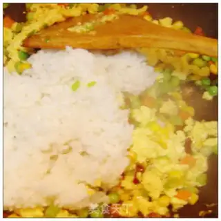 Make Scrambled rice step 7