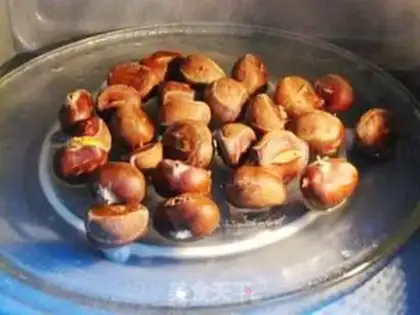 Make Microwave chestnuts step 7