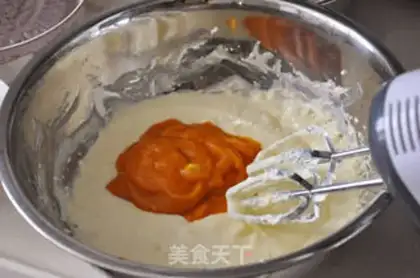 Make Pumpkin cheesecake step 2