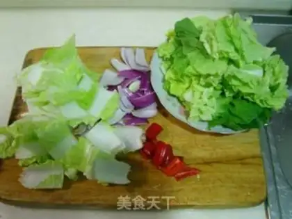 Make Chicken cabbage step 0
